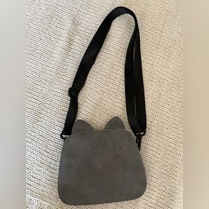 Gray Crossbody Bag